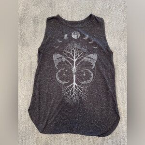 Butterfly muscle tank, size small small